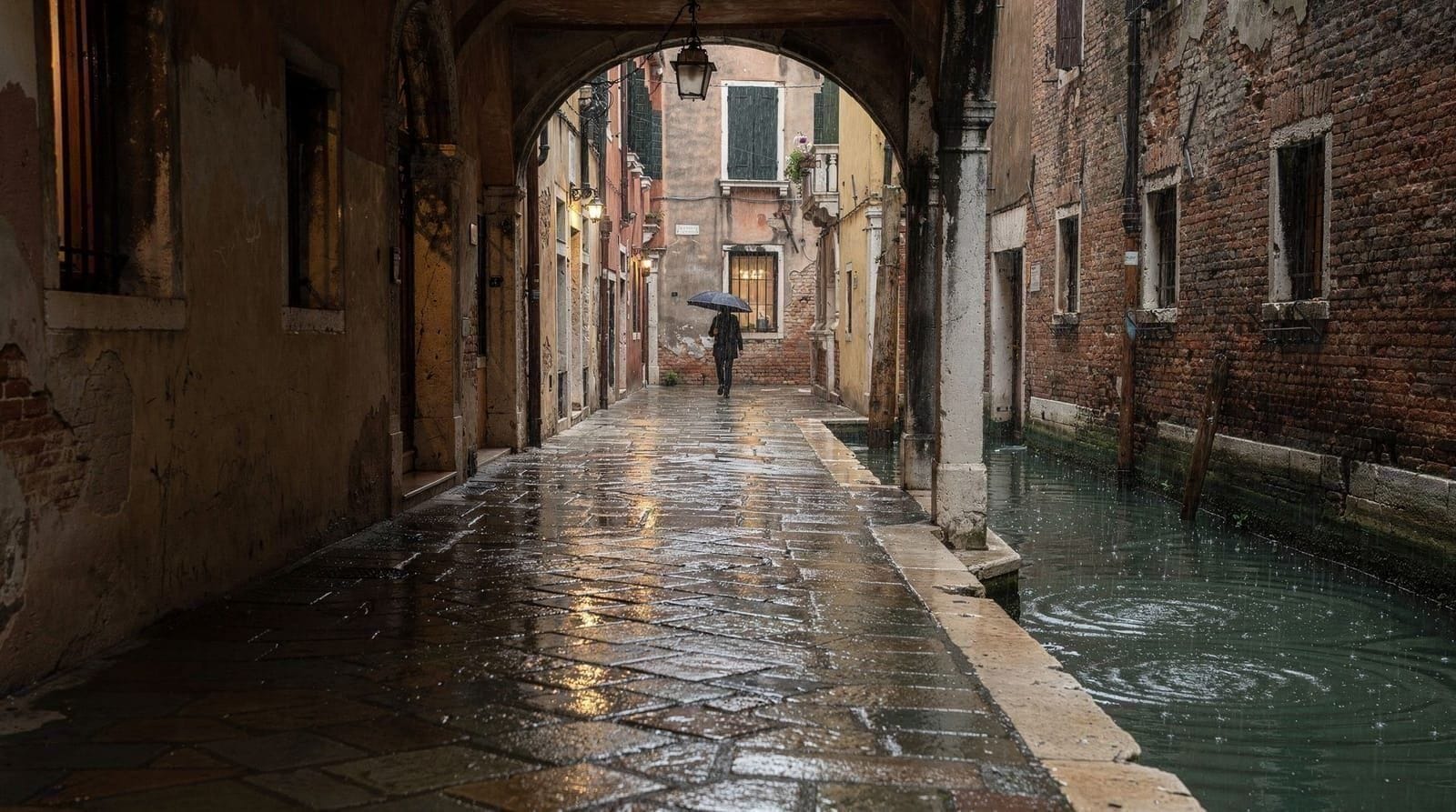 Our Venice rainy day plan: indoor options, covered routes, and why rain isn't a disaster — Rain in Venice is fine — sometimes it's better than fine. Here's what we do when