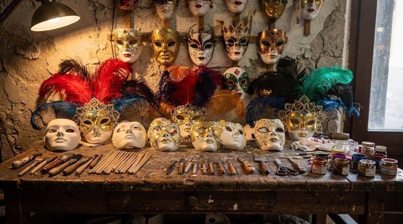 Artisan crafts in Venice: what to make, watch, and buy — Venice artisan workshops: glassblowing, mask-making, marbled paper, gondola craf