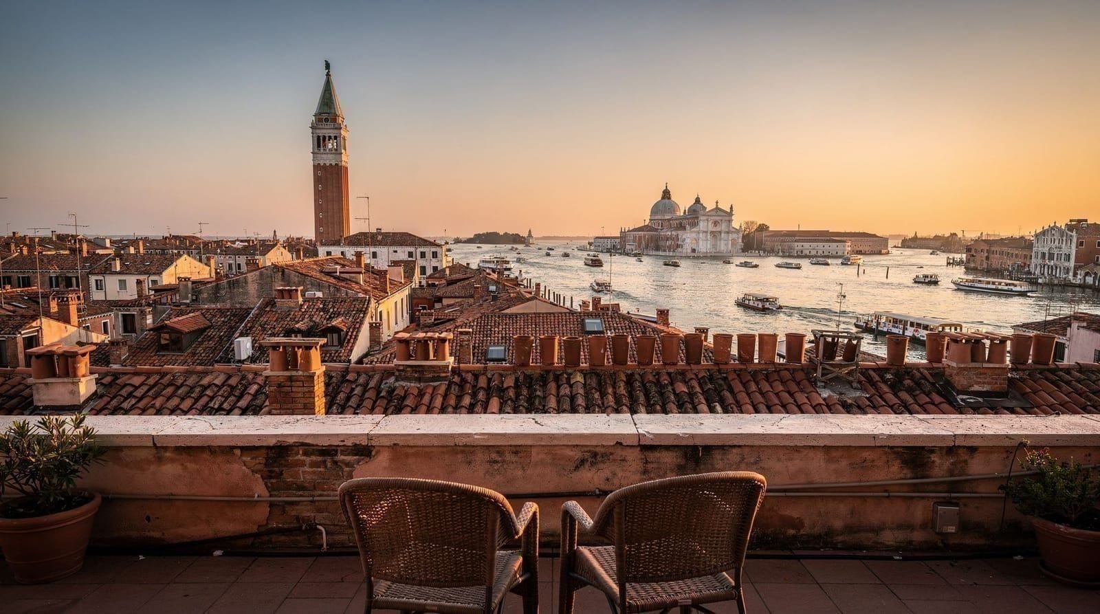 Best rooftop bars in Venice: what's actually up there — Venice has few true rooftop bars. Here's what exists — Skyline at Hilton Molino 