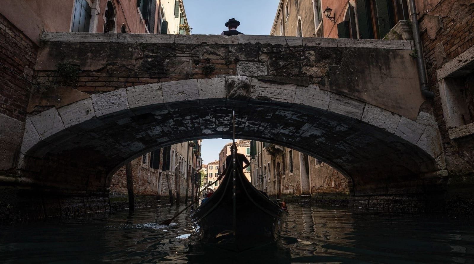 Venice: shared gondola ride across the Grand Canal
