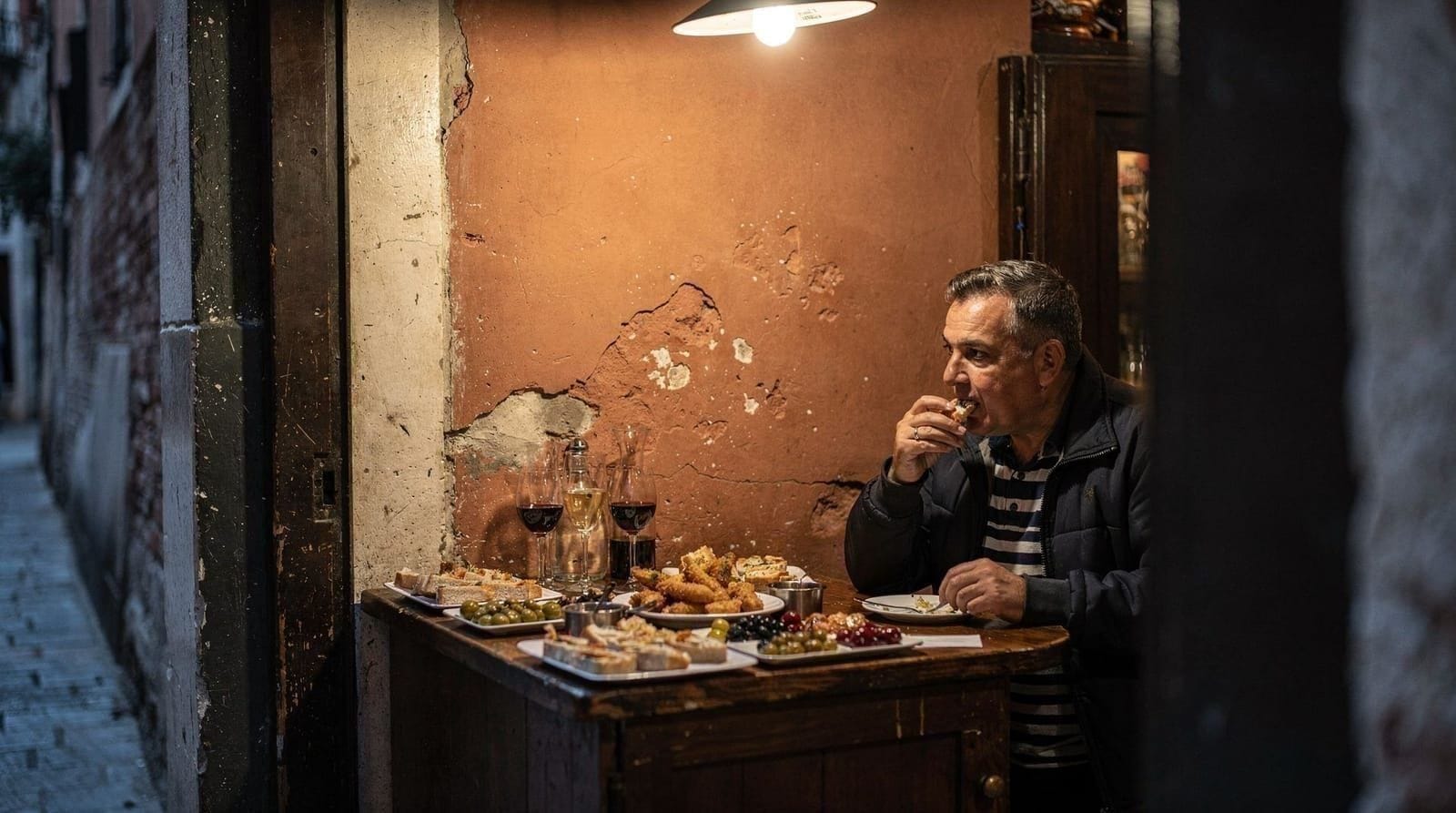 Restaurant traps near San Marco: coperto, fish by weight, and how to eat honestly — Venice restaurant traps near San Marco: how coperto works, the fish-by-weight sc
