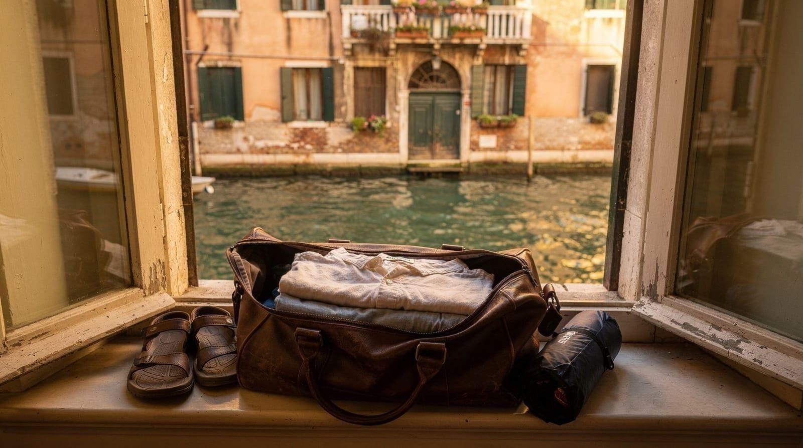 Venice packing list generator — Generate a custom Venice packing list by season. Essential items including acqua